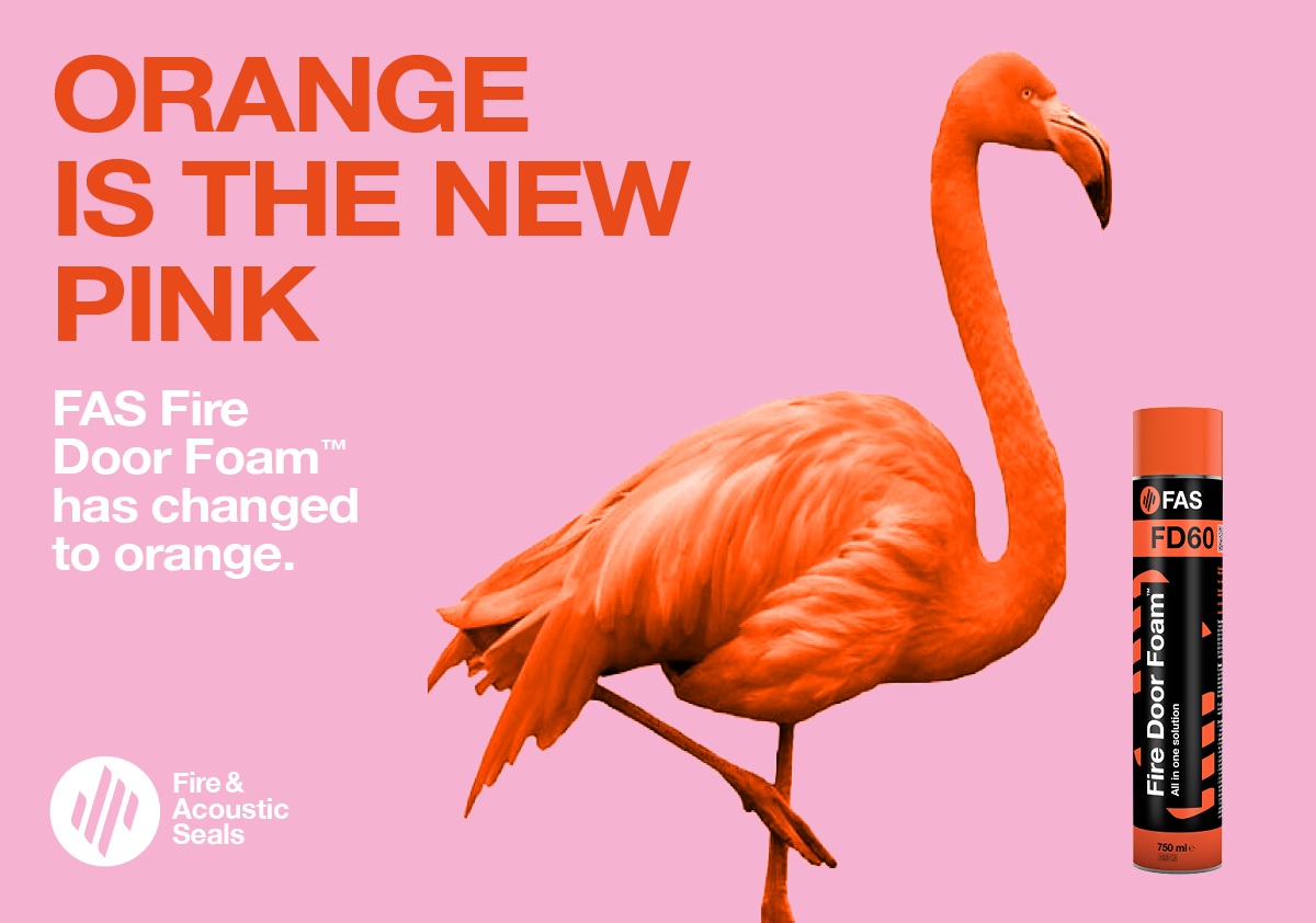 FAS Fires Up Innovation with Orange Fire Door Foam™ - Setting a New Standard in Fire Door Safety