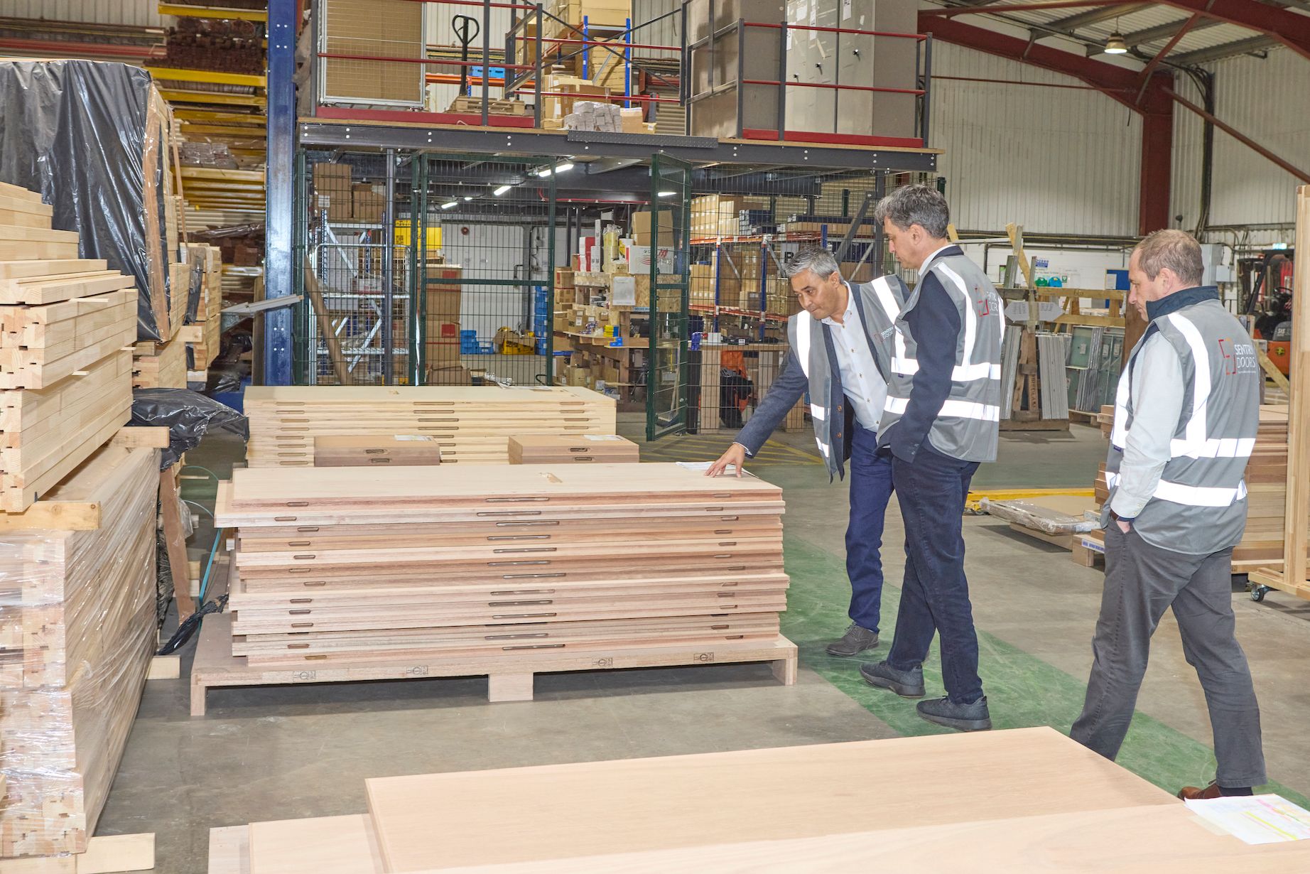 Ed Miliband visits Doncaster’s Sentry Fire Safety Group
