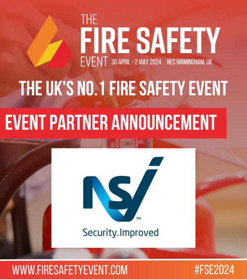 NSI Becomes an Official Event Partner of The Fire Safety Event 2024