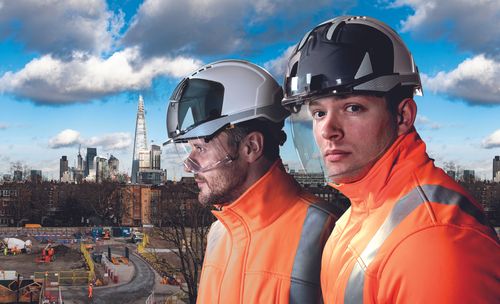 EVO®Vista® Industrial Safety with Integrated Eye Protection by JSP