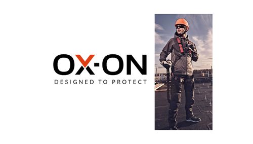 OX-ON - Designed to Protect at a construction site