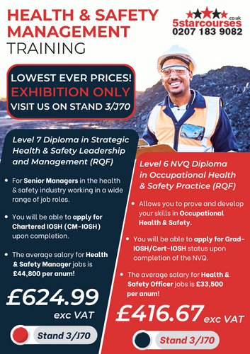 Level 7 Diploma in Strategic Health and Safety Leadership and Management (RQF)