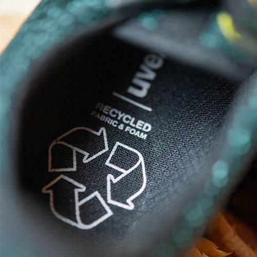 Sustainability timeline at uvex safety footwear