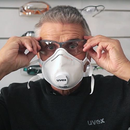 How to fit your mask and eyewear correctly