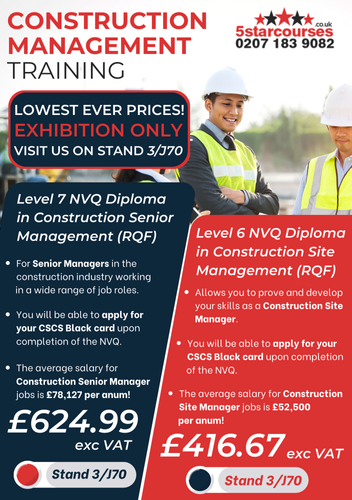 Level 7 NVQ Diploma in Construction Senior Management (RQF)
