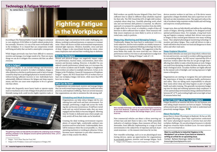 Fighting Fatigue in the workplace The Health & Safety Event 2025