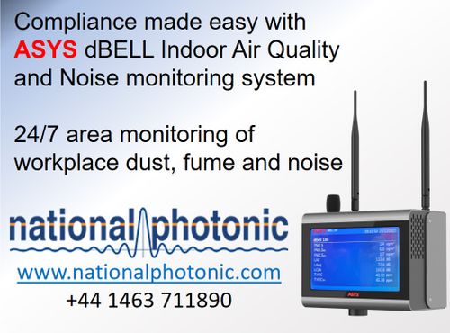 ASYS Corp. are proud to announce the UK launch of the ASYS dBELL IAQ and Noise monitoring system