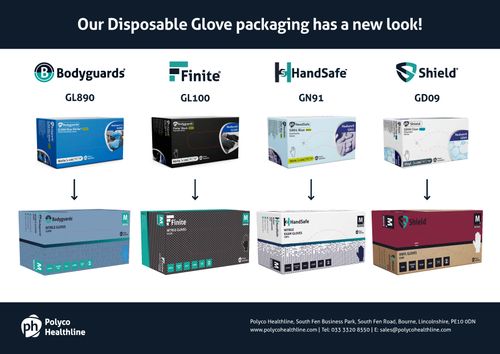 Our disposable gloves packaging revamp