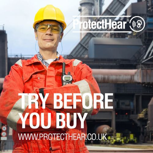 Custom made earplugs 'Try Before you Buy' offer for companies visiting the ProtectHear stand at the 2023 Health & Safety Show in Birmingham this month