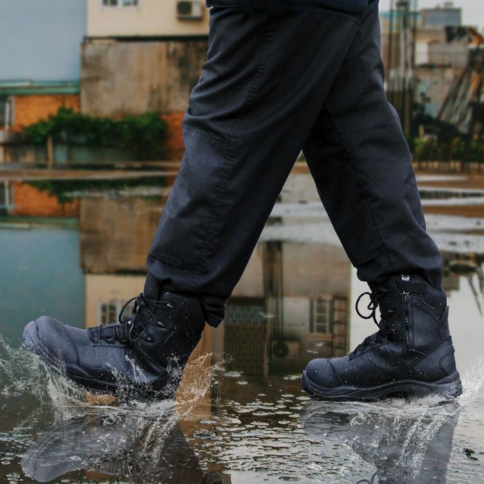 HIGH LEG ZIP INTERNAL METATARSAL BOOT