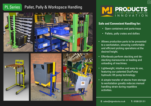 PL Series Pallet & Workspace Handling