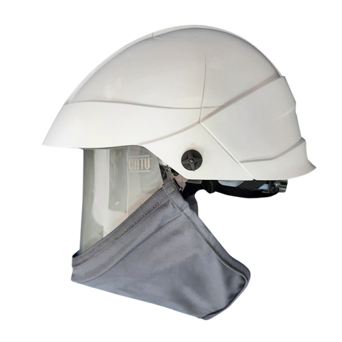 CATU MO-180-ARC-12 Arc Flash Helmet with Integrated Face Shield and Neck Protection