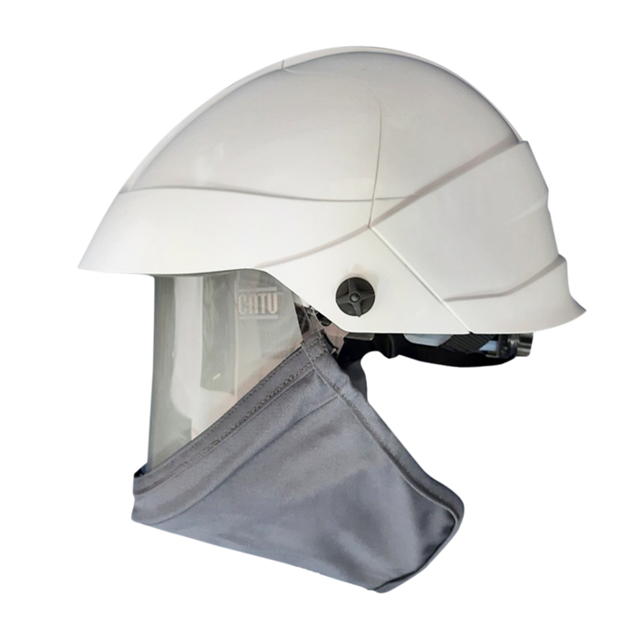 CATU MO-180-ARC-12 Arc Flash Helmet with Integrated Face Shield and Neck Protection