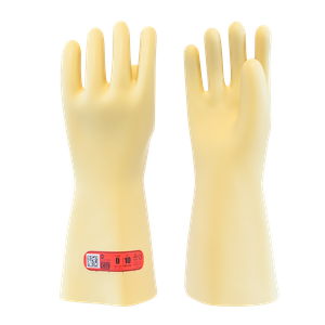 CATU CG-10 Insulating Natural Rubber Dielectric Safety Electrician's Gloves, Class 0