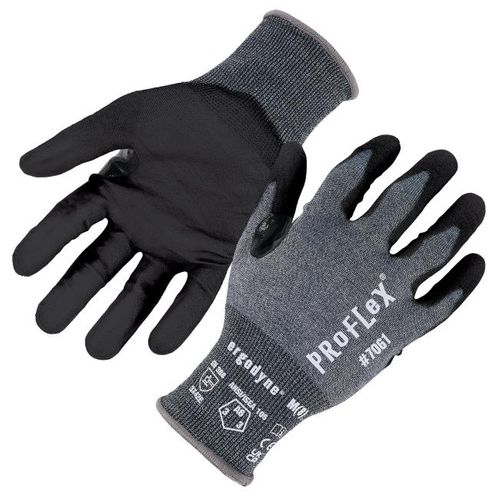 ProFlex 7061 PU Coated Cut Resistant Gloves - ANSI/ISEA 105-2016 A6, EN 388: 3X42E, 21g