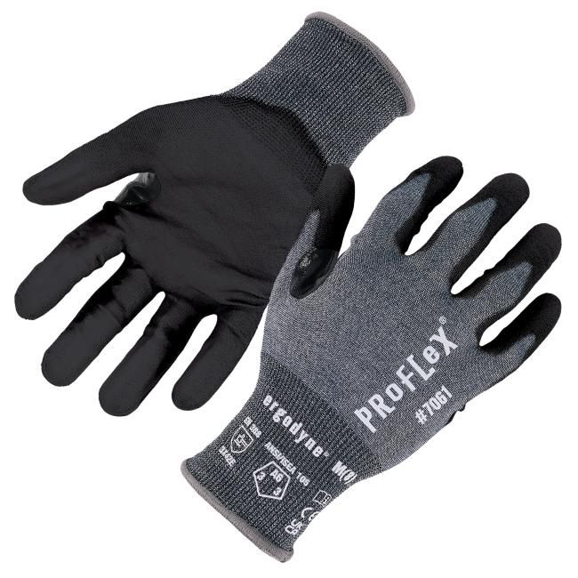 ProFlex 7061 PU Coated Cut Resistant Gloves - ANSI/ISEA 105-2016 A6, EN 388: 3X42E, 21g