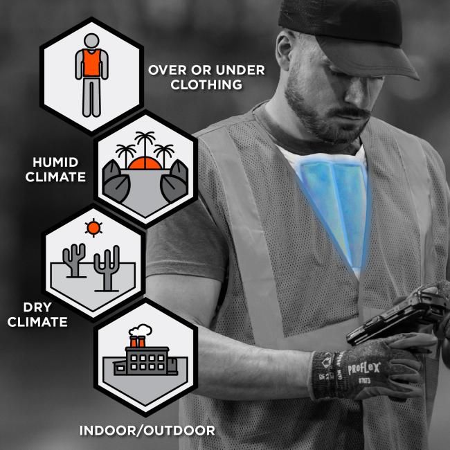 Chill-Its 6210 Phase Change Cooling Vest
