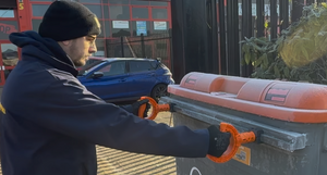 New! Wheelie Safe® Safety Handles for waste bins