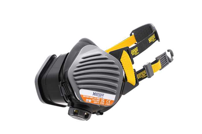 RESPIRATOR HALF MASK FOR A1P3, A2P3 & ABEK1P3 FILTERS