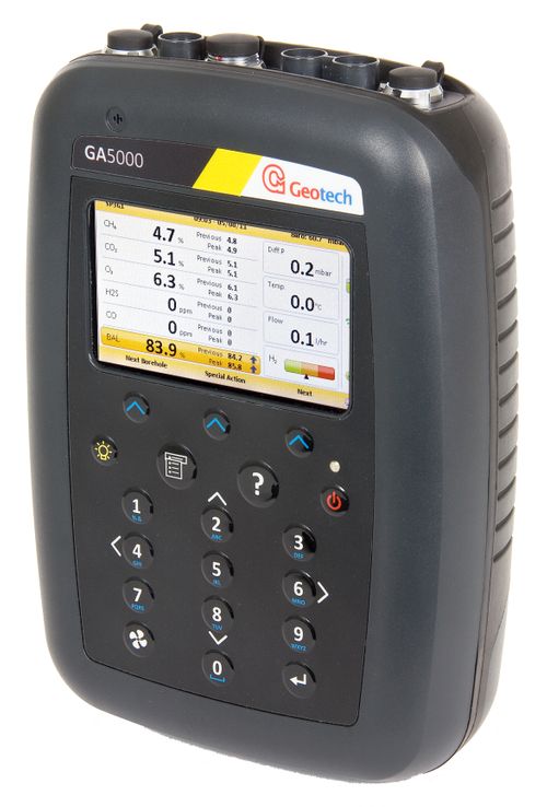 Geotech GA5000 Portable Landfill Gas Analyser