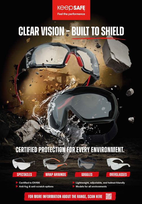 New KeepSAFE Eyewear range