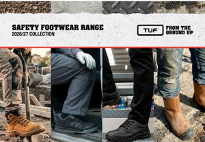 New TUF Safety Footwear Collection