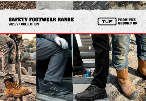 New TUF Safety Footwear Collection