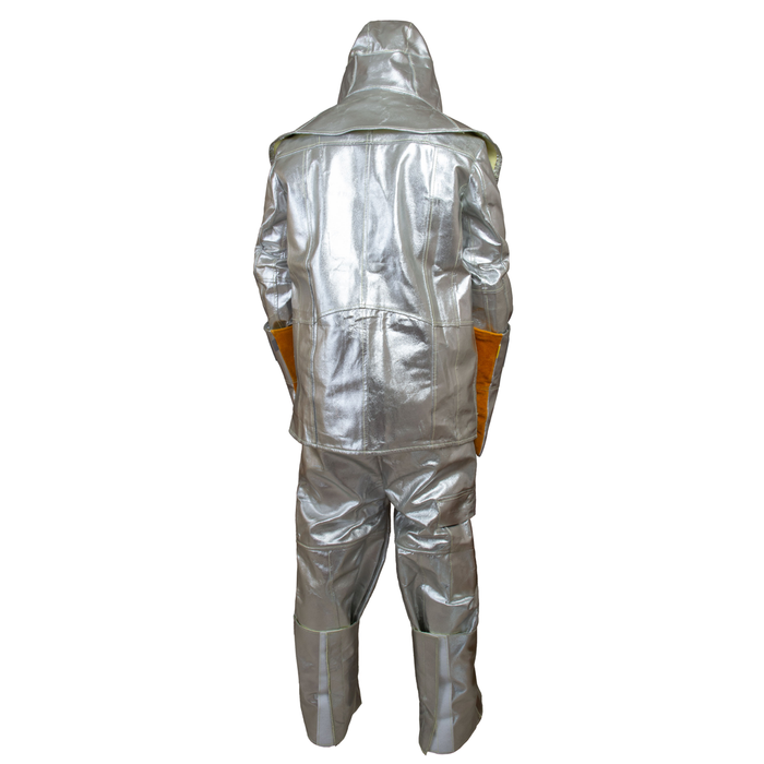 Aluminized molten metals and heat resistance Safety Suit