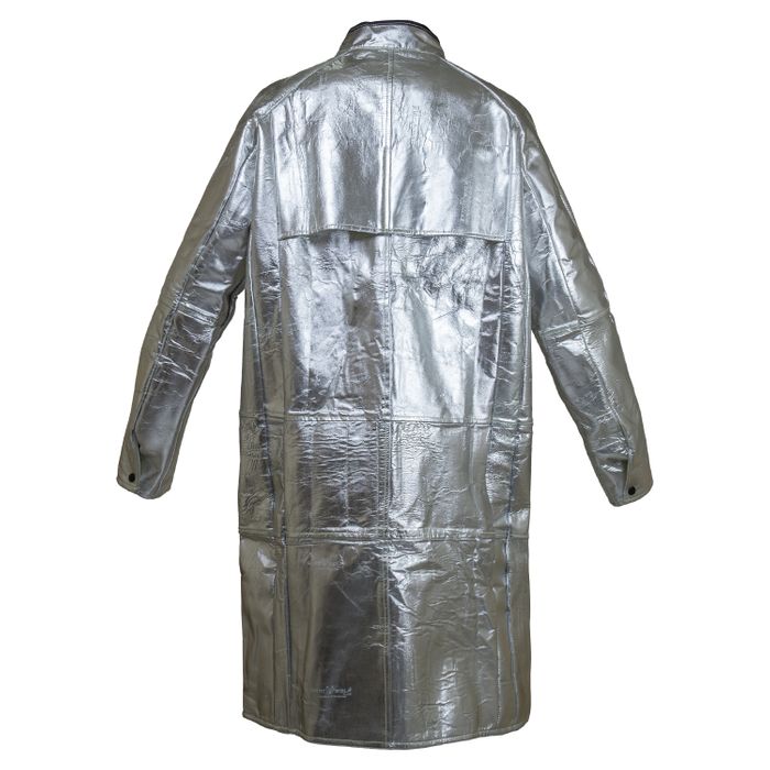 GRAYWOLF® ALUMINIZED MOLTEN METAL AND HEAT RESISTANT SAFETY LONG COAT