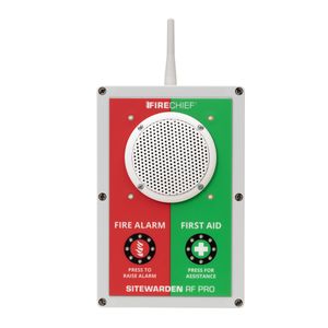 Firechief Sitewarden RF Pro Site Alarm - Fire & First Aid Alarm (FSP500)