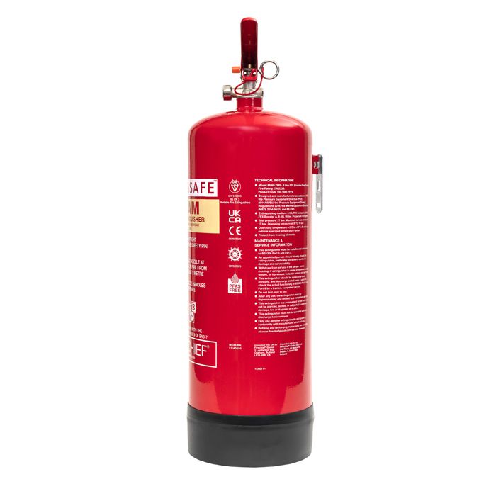 100-1685 Firechief 9ltr PureSafe Fluorine Free Foam Extinguisher (FFF9)