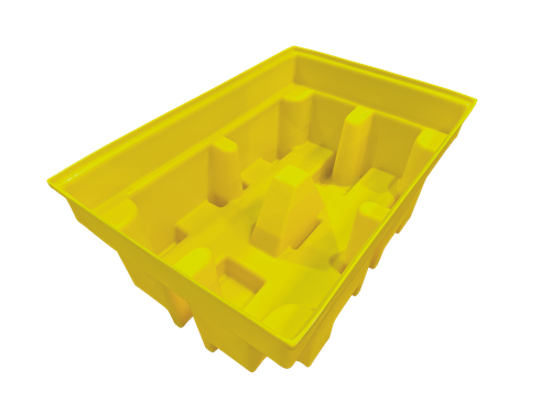 Plastic 2 Drum Spill Pallet  