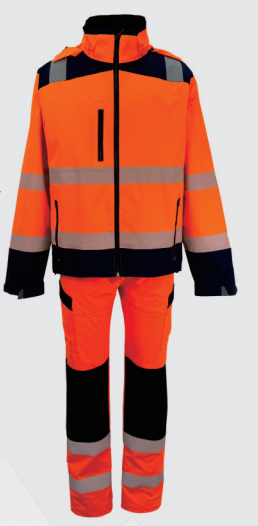 三层复合反光套装 High Visibility Safety Two Pieces Suit
