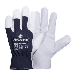 Goatskin Leather Safety Work Gloves – Maximum Durability & Comfort