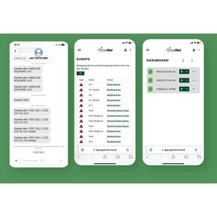 GasNet Remote Cloud Monitoring - Safer Connected. 