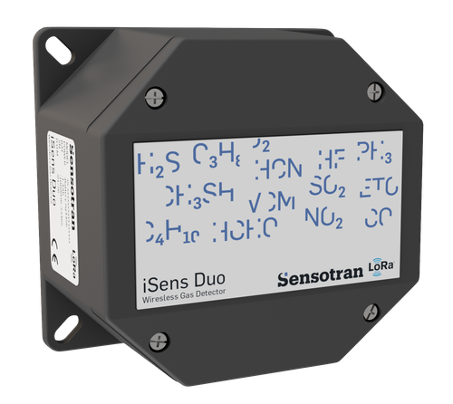 iSens Duo ATEX Dual Wireless Detector for Flammable and Toxic Gases