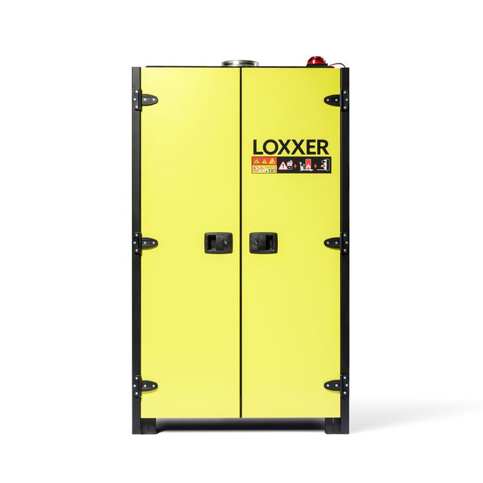 2 DOOR LITHIUM-ION STORAGE CHARGE AND STORAGE CABINET – VDMA CERTIFIED