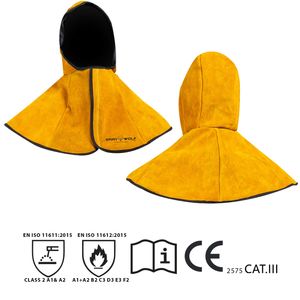  GRAYWOLF® LEATHER WELDING HOOD