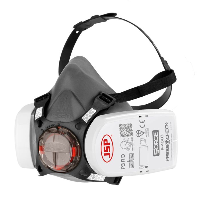 Force®8 Half Mask with PressTocheck™ Filters