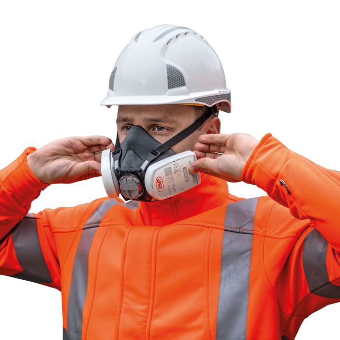 Force®8 Half Mask with PressTocheck™ Filters