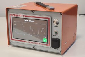 Pacific DPM tailpipe analyser