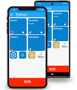 Reliance Protect Lone Worker Safety App