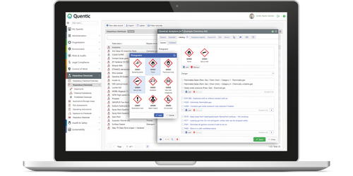 Quentic Hazardous Chemicals