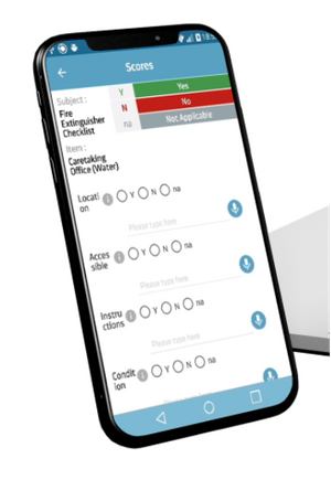 Audits, risk assessments, safety tools, vehicle and facility checks, safety conversations (app)