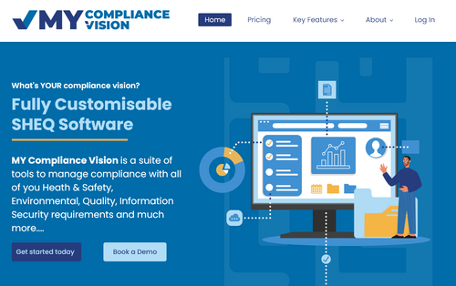 MY Compliance Vision : Fully Customisable SHEQ Software