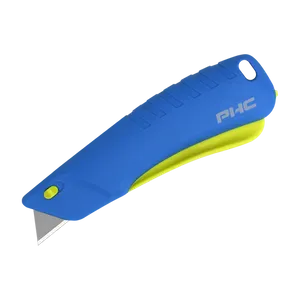 REBEL Auto-Retract Squeeze Safety Knife