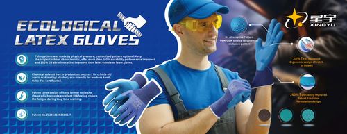 15G polyester liner, ECO latex palm coated