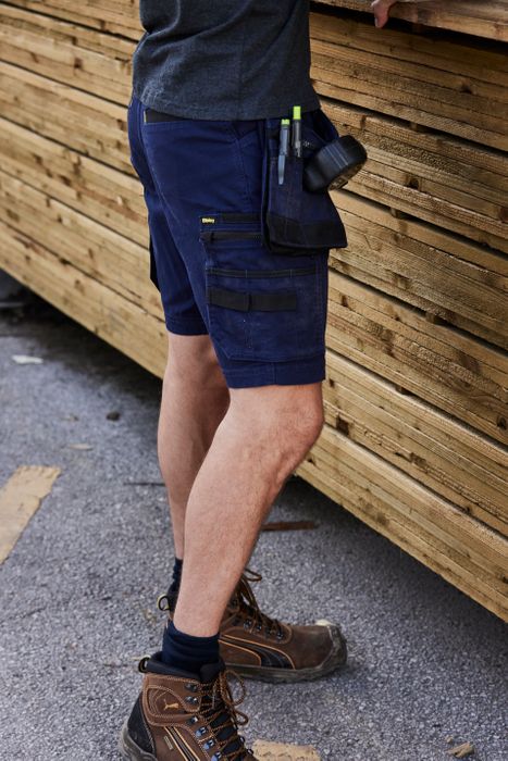 BISLEY WORKWEAR: STRETCH UTILITY HOLSTER POCKET SHORT