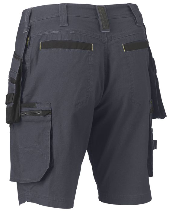 BISLEY WORKWEAR: STRETCH UTILITY HOLSTER POCKET SHORT