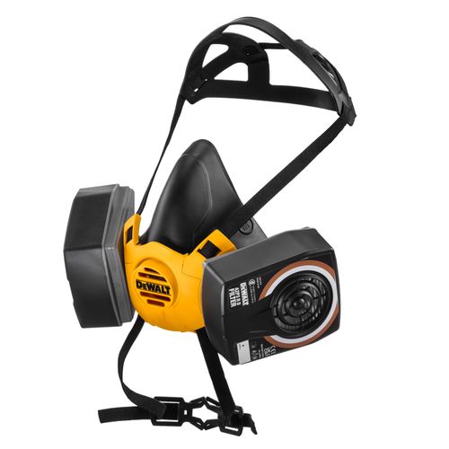 DEWALT Half Face Mask Respirator with A2P3 Filters